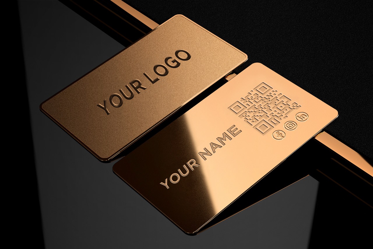 Luxury Gold Metal Card